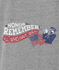 Shirts>Nayked Apparel Men'S Ridiculously Soft Lightweight Long Sleeve Graphic Crew Shirt | Honor And Remember