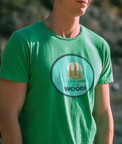 Shirts>Nayked Apparel Men'S Ridiculously Soft Midweight Graphic Tee | All Good In The Woods